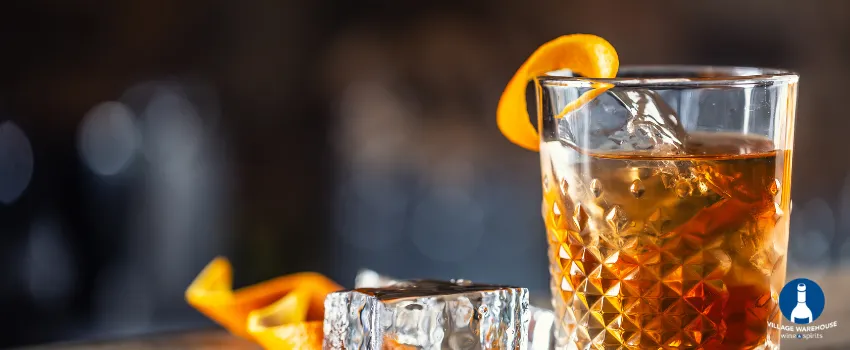 VWWS - Rum with Orange Zest Garnish